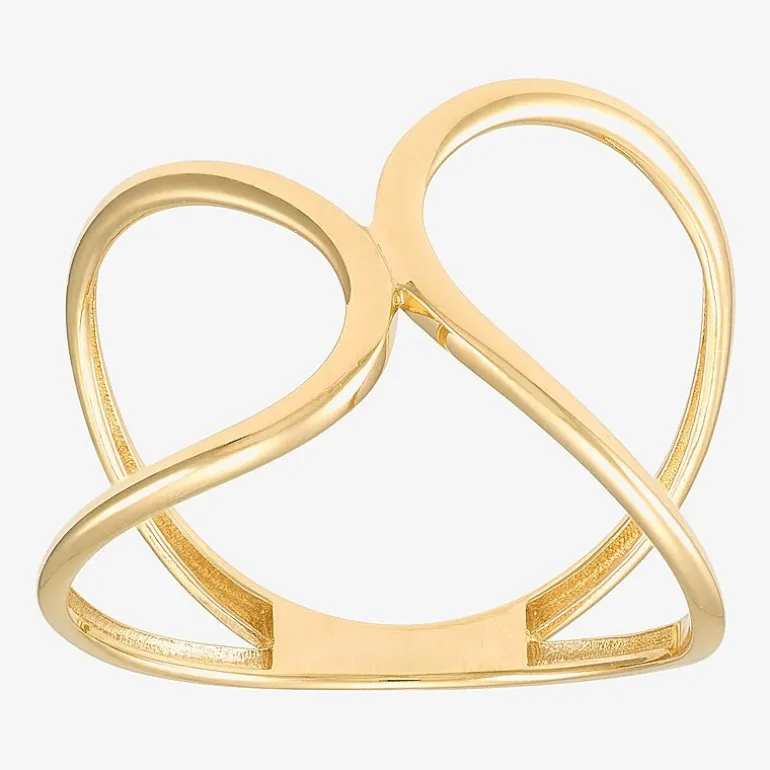 Gold Addiction Womens 10K Gold Band