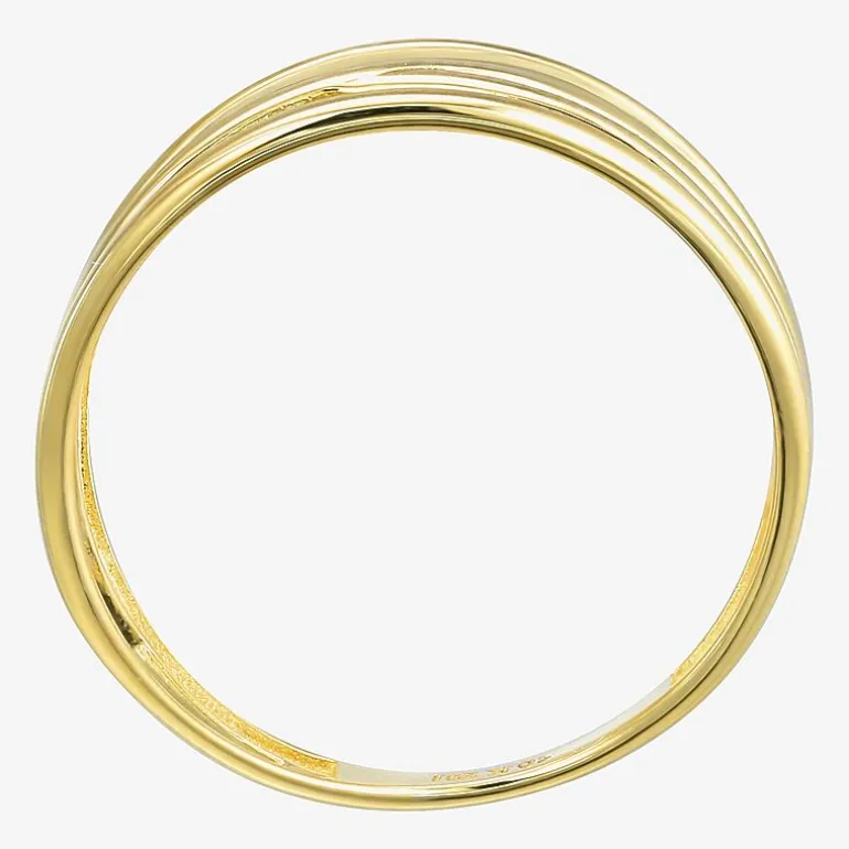 Gold Addiction Womens 10K Gold Band