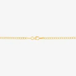 Gold Addiction Womens 14K Gold Heart 18 Inch Pendant Necklace