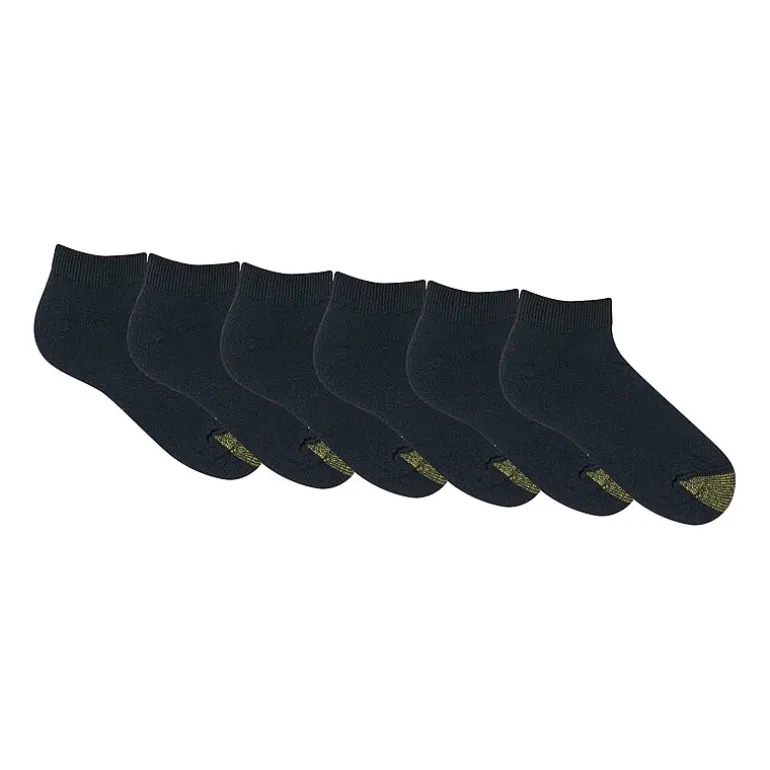 Gold Toe Athletic Sport Mens Breathable Multi-Pack 6 Pair Low Cut Socks