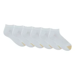 Gold Toe Athletic Sport Mens Breathable Multi-Pack 6 Pair Low Cut Socks