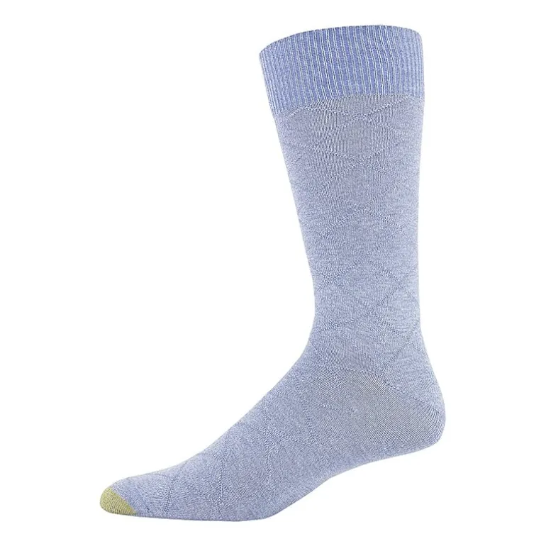 Gold Toe Campbell Mens 6 Pair Crew Socks