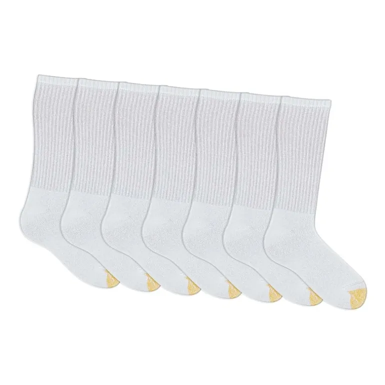 Gold Toe Harrington Bonus Pack Mens 7 Pair Crew Socks