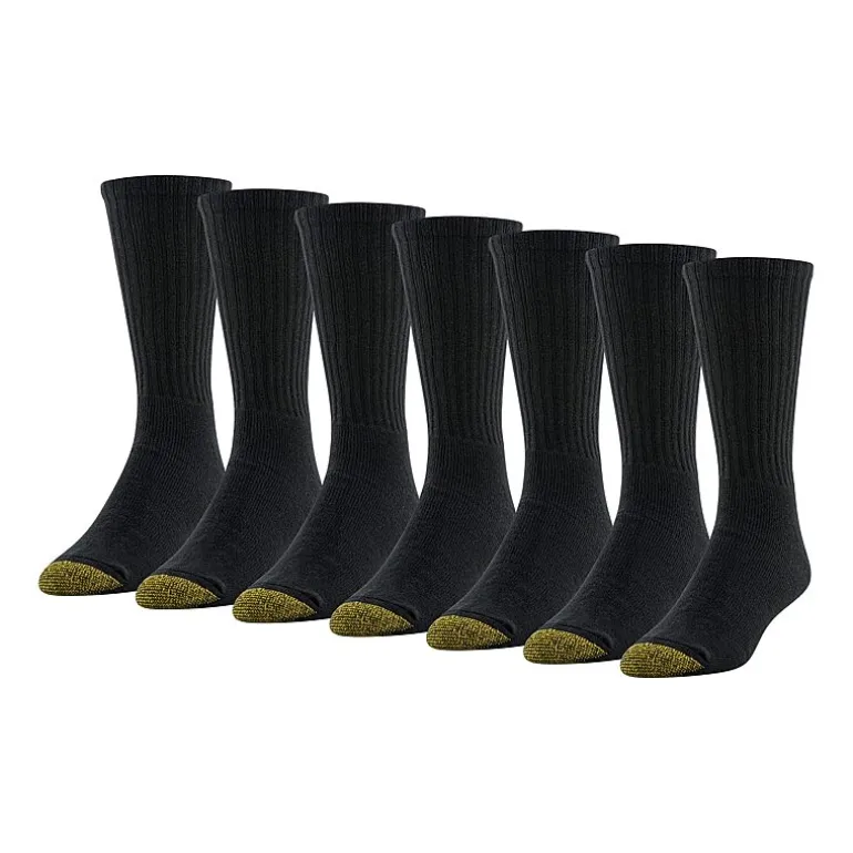 Gold Toe Harrington Bonus Pack Mens 7 Pair Crew Socks