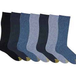 Gold Toe Harrington Bonus Pack Mens 7 Pair Crew Socks