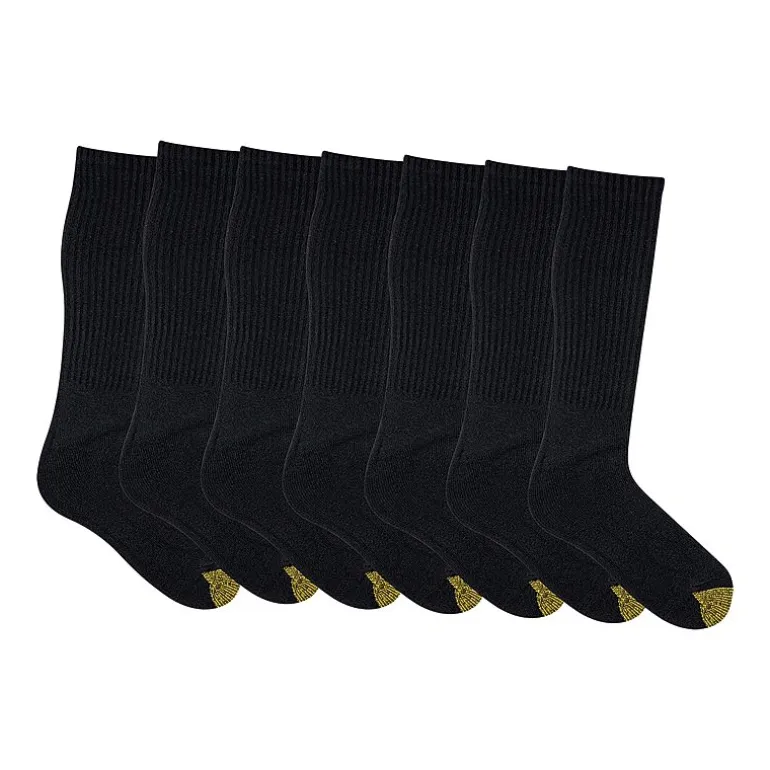 Gold Toe Harrington Bonus Pack Mens 7 Pair Crew Socks