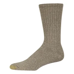 Gold Toe Harrington Mens 6 Pair Crew Socks