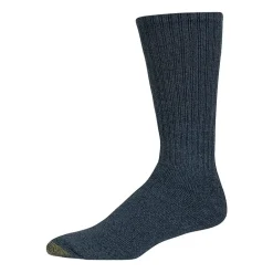 Gold Toe Harrington Mens 6 Pair Big and Tall Crew Socks