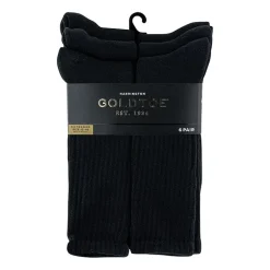 Gold Toe Harrington Mens 6 Pair Big and Tall Crew Socks