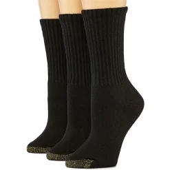 Gold Toe Ultra Tec Womens 3 Pair Crew Socks