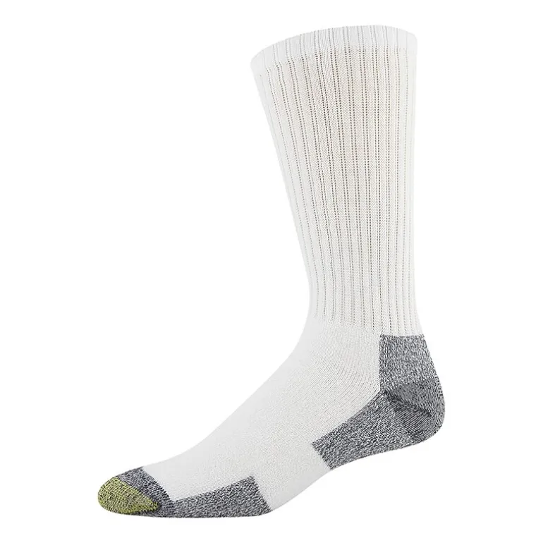 Gold Toe Work Mens 6 Pair Crew Socks