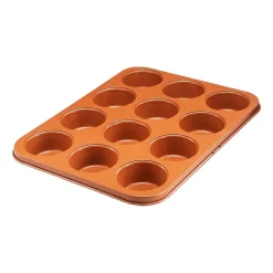 Gotham Steel 12 Cup Non-Stick Muffin Pan