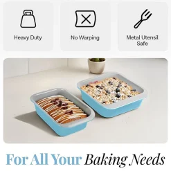 Gotham Steel Nonstick Stackable 6-pc. Bakeware Set