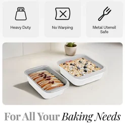 Gotham Steel Nonstick Stackable 6-pc. Bakeware Set