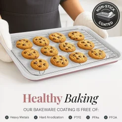 Gotham Steel Nonstick Stackable 6-pc. Bakeware Set