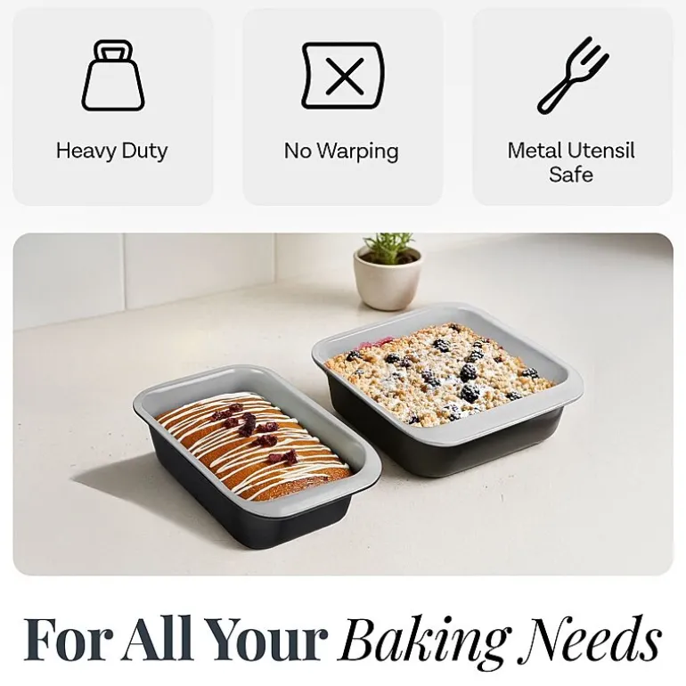 Gotham Steel Nonstick Stackable 6-pc. Bakeware Set