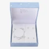 Gratitude & Grace Girls Cubic Zirconia Pure Silver Over Brass Cross 3-pc. Jewelry Set