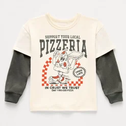Grayson Little Toddler Boys Crew Neck Long Sleeve T-Shirt
