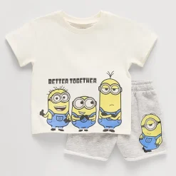 Grayson Little Toddler Boys Minions 2-pc. Short Set