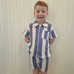 Grayson Little Toddler Boys 2-pc. Short Set
