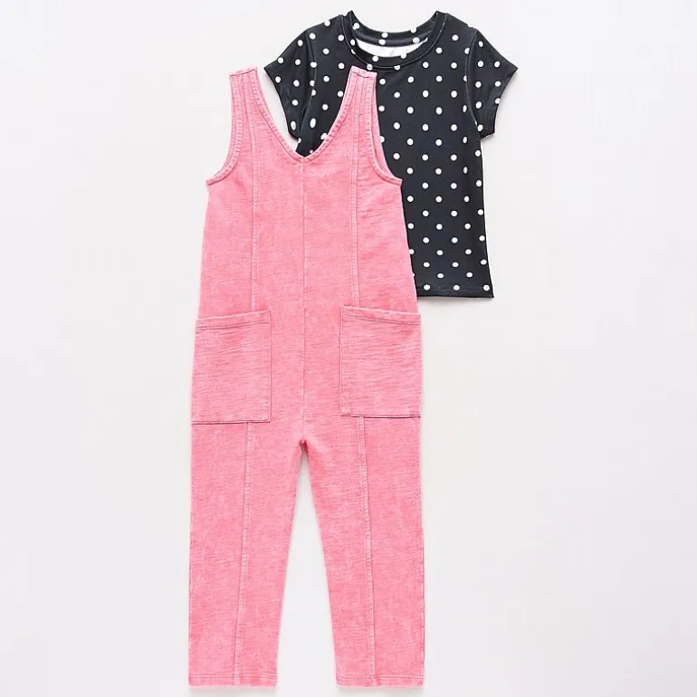 Grayson Little Toddler Girls 2-pc. Jumpsuit Set