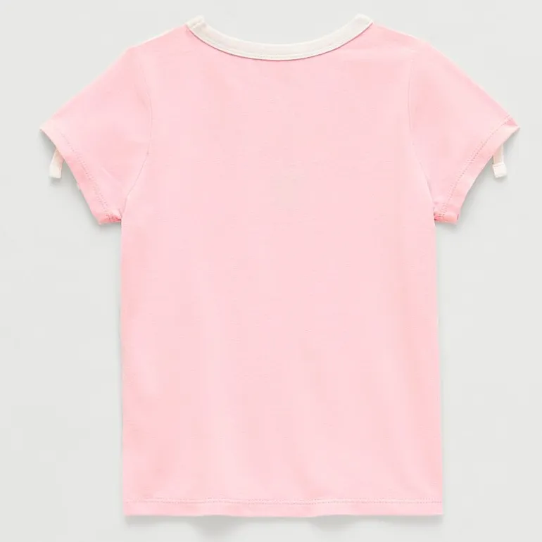 Grayson Little Toddler Girls Crew Neck Short Sleeve Relaxed Fit Paw Patrol Graphic T-Shirt