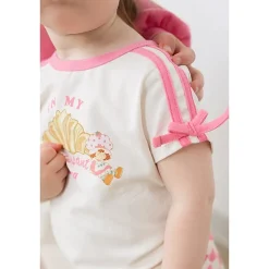 Grayson Little Toddler Girls Crew Neck Short Sleeve Relaxed Fit Strawberry Shortcake Graphic T-Shirt