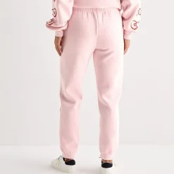 Grayson Threads, The Label Womens Juniors Drawstring Waist Cuffed Mid Rise Hello Kitty Fleece Sweatpant