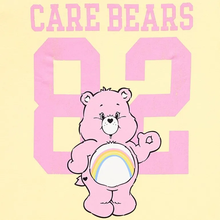 Grayson Threads, The Label Womens Juniors Crew Neck Short Sleeve Care Bears Graphic T-Shirt