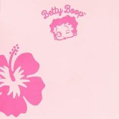 Grayson Threads, The Label Womens Juniors Crew Neck Short Sleeve Fitted Betty Boop Graphic T-Shirt