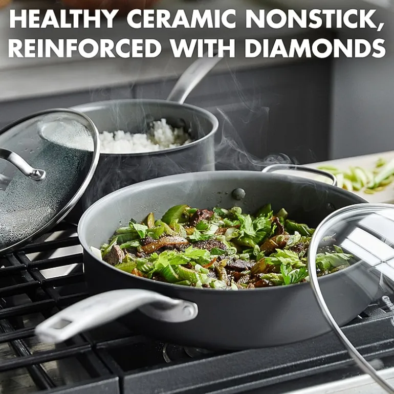 GreenPan Chatham Ceramic Non-Stick 10-pc. Cookware Set