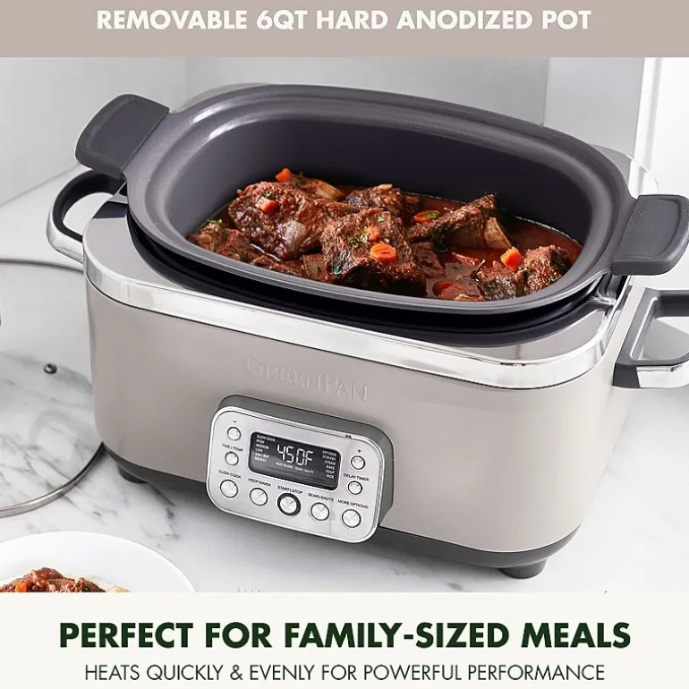 GreenPan Elite 6 Qt Slow Cooker