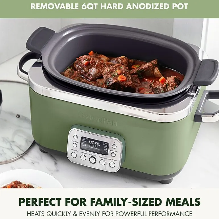 GreenPan Elite 6 Qt Slow Cooker