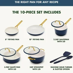 GreenPan Reserve Pro Ceramic 10-pc. Non-Stick Cookware Set
