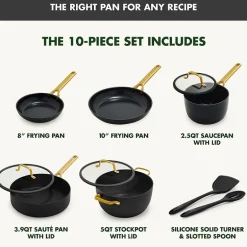GreenPan Reserve Pro Ceramic 10-pc. Non-Stick Cookware Set
