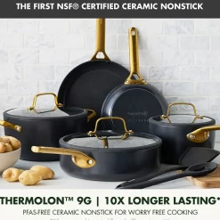 GreenPan Reserve Pro Ceramic 10-pc. Non-Stick Cookware Set