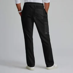 Grey's Anatomy™ by Barco Classic Grp558 Evan 5-Pocket Zip-Fly Mens Big and Tall Moisture Wicking Scrub Pant