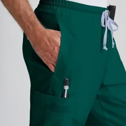 Grey's Anatomy™ by Barco Classic Grp558 Evan 5-Pocket Zip-Fly Mens Big and Tall Moisture Wicking Scrub Pant