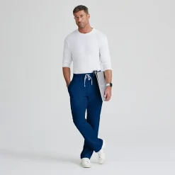 Grey's Anatomy™ by Barco Classic Grp558 Evan 5-Pocket Zip-Fly Mens Big and Tall Moisture Wicking Scrub Pant