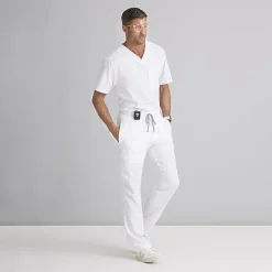 Grey's Anatomy™ by Barco Classic Grp558 Evan 5-Pocket Zip-Fly Mens Big and Tall Moisture Wicking Scrub Pant