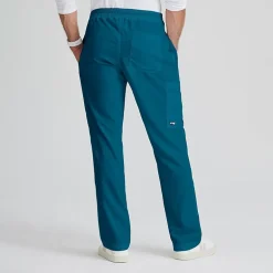 Grey's Anatomy™ by Barco Classic Grp558 Evan 5-Pocket Zip-Fly Mens Big and Tall Moisture Wicking Scrub Pant
