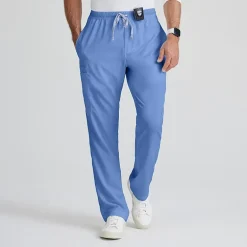 Grey's Anatomy™ by Barco Classic Grp558 Evan 5-Pocket Zip-Fly Mens Big and Tall Moisture Wicking Scrub Pant