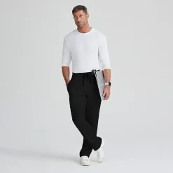 Grey's Anatomy™ by Barco Classic Grp558 Evan 5-Pocket Zip-Fly Mens Big and Tall Moisture Wicking Scrub Pant