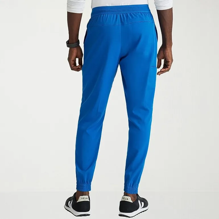 Grey's Anatomy™ by Barco Spandex Stretch Direct Grsp634 Striker 4-Pocket Jogger Mens Big and Tall Stretch Fabric Moisture Wicking Wrinkle Resistant Scrub Pant