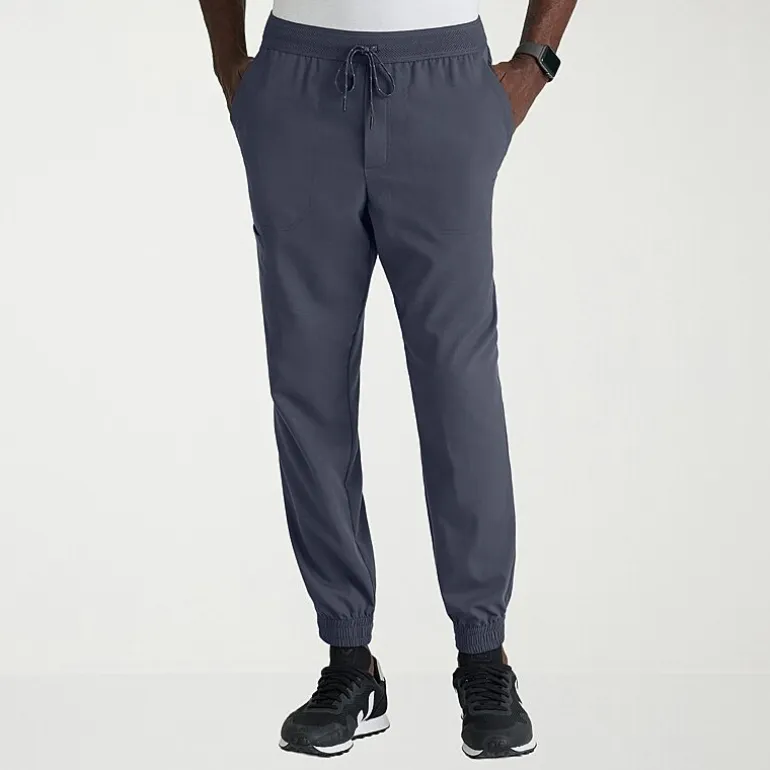 Grey's Anatomy™ by Barco Spandex Stretch Direct Grsp634 Striker 4-Pocket Jogger Mens Big and Tall Stretch Fabric Moisture Wicking Wrinkle Resistant Scrub Pant