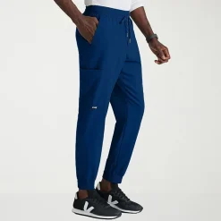 Grey's Anatomy™ by Barco Spandex Stretch Direct Grsp634 Striker 4-Pocket Jogger Mens Big and Tall Stretch Fabric Moisture Wicking Wrinkle Resistant Scrub Pant