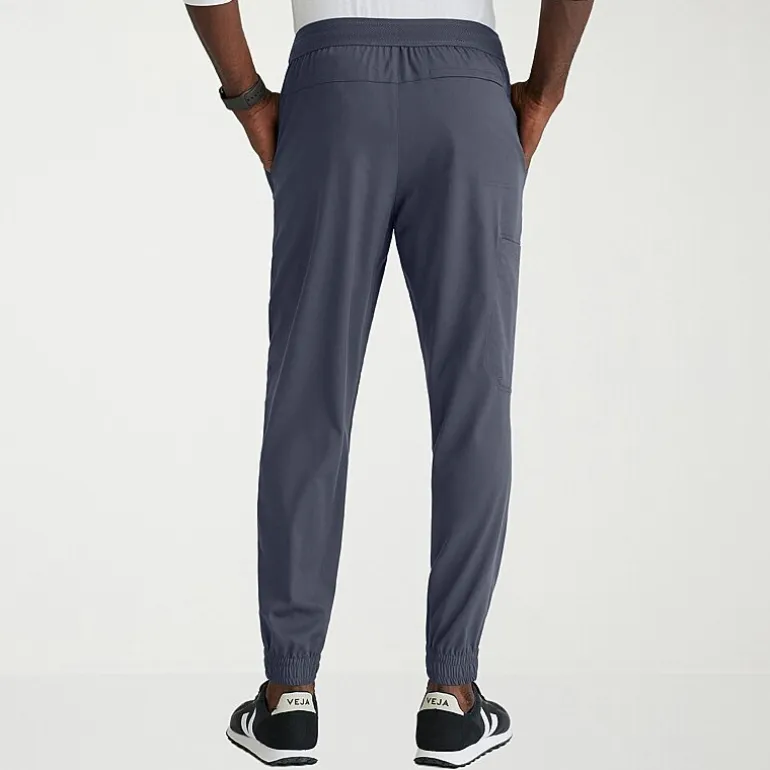 Grey's Anatomy™ by Barco Spandex Stretch Direct Grsp634 Striker 4-Pocket Jogger Mens Big and Tall Stretch Fabric Moisture Wicking Wrinkle Resistant Scrub Pant