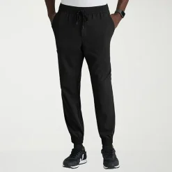 Grey's Anatomy™ by Barco Spandex Stretch Direct Grsp634 Striker 4-Pocket Jogger Mens Big and Tall Stretch Fabric Moisture Wicking Wrinkle Resistant Scrub Pant