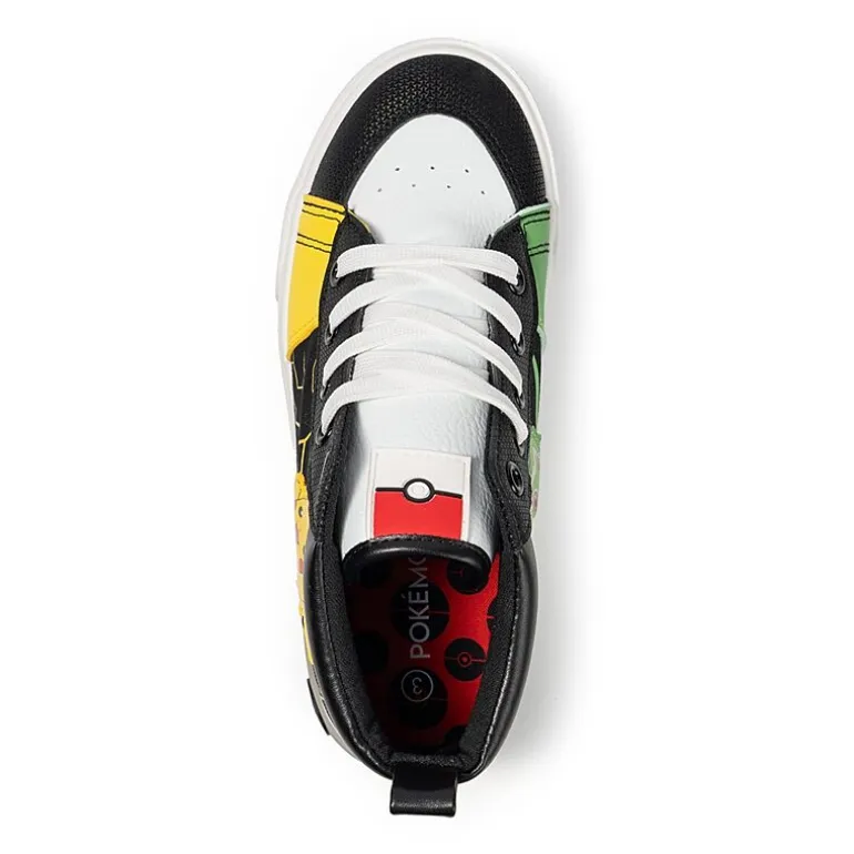 Ground Up Boys Pokemon Hightop Little & Big Kid Boys Pokemon Sneakers