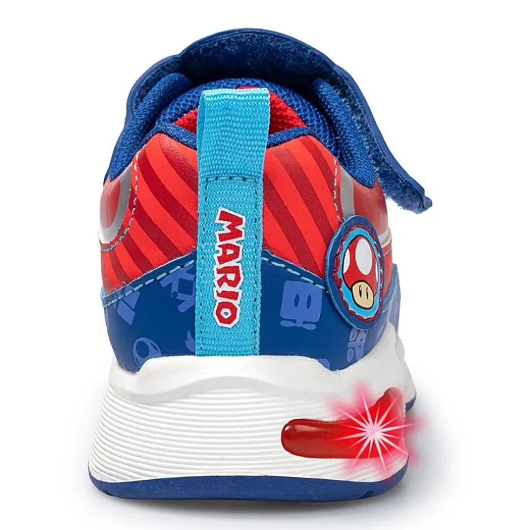 Ground Up Mario And Luigi Lighted Toddler Boys Nintendo Sneakers